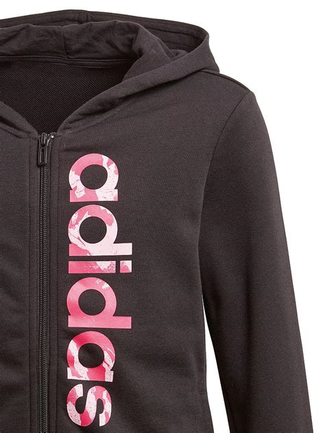 adidas kapuzenjacke mädchen schwarz